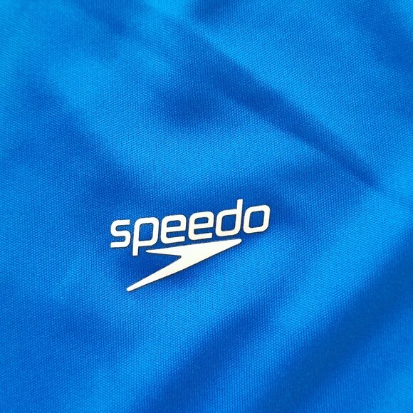 Speedo Boys Active Recreation Hooded XL Swim Shirt electric blue / lemonade - Picture 5 of 8